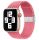 Apple Watch állítható fonott szövet óraszíj /pink/ 42/44/45/49 mm
