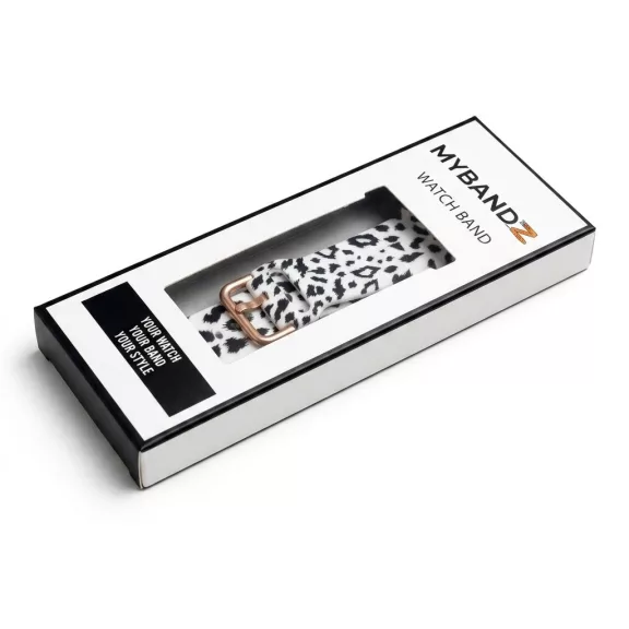 Apple Watch csatos szilikon óraszíj /hópárduc/ 40/41 és 42mm