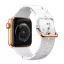 Apple Watch csatos szilikon óraszíj /márvány/ 40/41/42 mm
