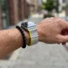 Apple Watch Trail Loop óraszíj /szürke-sárga/ 40/41 és 42mm