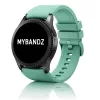 MYBANDZ Szilikon óraszíj ezüstös csattal /babakék/ 22mm