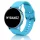 MYBANDZ Szilikon óraszíj fém csattal /égkék/ 22mm