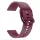 MYBANDZ Szilikon óraszíj fém csattal /bordó/ 22mm