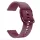 MYBANDZ Szilikon óraszíj fém csattal /bordó/ 20mm