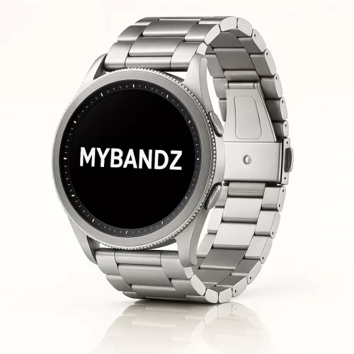 MYBANDZ Klasszikus fém óraszíj / ezüst / 20mm