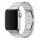 Apple Watch nagy láncszemes fém óraszíj /ezüst/ 40/41 és 42mm