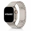 Apple Watch nagy láncszemes fém óraszíj /starlight/ 40/41 és 42mm