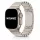 Apple Watch nagy láncszemes fém óraszíj /starlight/ 40/41 és 42mm