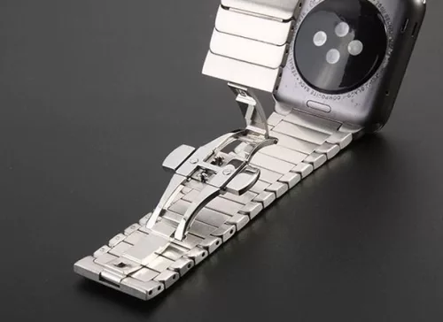 Apple Watch nagy láncszemes fém óraszíj /starlight/ 40/41 és 42mm
