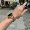 MYBANDZ Klasszikus fém óraszíj - Rosegold/ 22mm