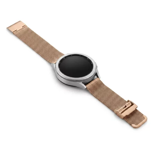 MYBANDZ Csatos milánói  fém óraszíj / rosegold / 18mm
