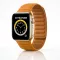 Apple Watch két részes mágneses szilikon pánt /narancs/42/44/45/49 mm