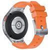 Mybandz Element szilikon óraszíj-Samsung Galaxy Watch 4-5-6/narancs-ezüst/20mm