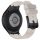 Mybandz Element szilikon óraszíj-Samsung Galaxy Watch 4-5-6/bézs-fekete/20mm