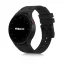 Mybandz Element szilikon óraszíj-Samsung Galaxy Watch 4-5-6-7/fekete-fekete/20mm
