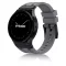Mybandz Element szilikon óraszíj-Samsung Galaxy Watch 4-5-6-7/antracitszürke-fekete/20mm