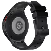   Mybandz Element szilikon óraszíj-Samsung Galaxy Watch 4-5-6-7/fekete-fekete/20mm
