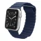 Apple Watch mágneses bőróraszíj /sötétkék/ 40/41 és 42mm