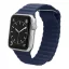Apple Watch mágneses bőróraszíj /sötétkék/ 40/41 és 42mm