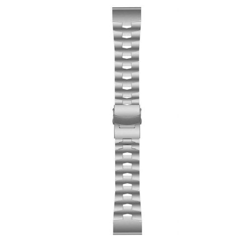 Mybandz Titán fém óraszíj / ezüst (Garmin 26 mm-es QF)