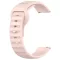 Mybandz bordázott szilikon óraszíj-púder/20mm