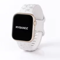 Apple Watch Rosy szilikon óraszíj-fehér 40/41 és 42mm