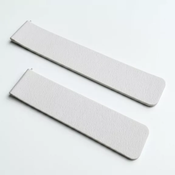 MYBANDZ Litchi mágneses szilikon óraszíj /bézs/ / 22mm
