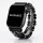 Apple Watch gyöngyös fém óraszíj-fekete /44/45//46/49 mm