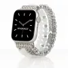 Apple Watch gyöngyös fém óraszíj-ezüst /40/41 és 42 mm