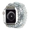 Apple Watch gyöngyös fém óraszíj-ezüst /38/40 és 41 mm