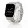Apple Watch gyöngyös fém óraszíj-ezüst /40/41 és 42 mm