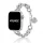 Apple Watch Love fém karkötő szíj-ezüst /40/41 és 42mm