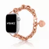 Apple Watch Love fém karkötő szíj-rosegold /40/41 és 42mm