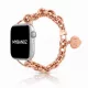 Apple Watch Love fém karkötő szíj-rosegold /40/41 és 42mm