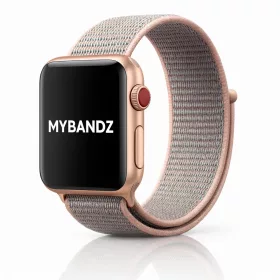   Apple Watch rugalmas szövet óraszíj /rózsaszín-homok/ 44/45/46/49 mm