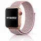 Apple Watch rugalmas szövet óraszíj /rózsaszín-homok/ 44/45/46/49 mm
