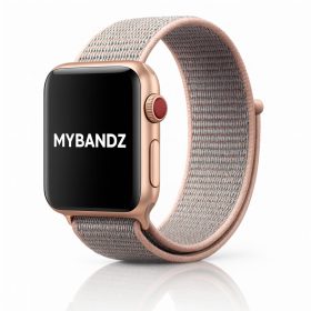   Apple Watch rugalmas szövet óraszíj /rózsaszín - homok/ 40/41 és 42mm