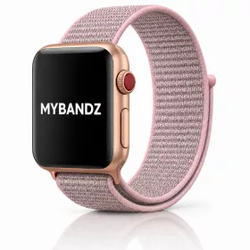   Apple Watch rugalmas szövet óraszíj /rózsaszín - homok/ 40/41 és 42mm