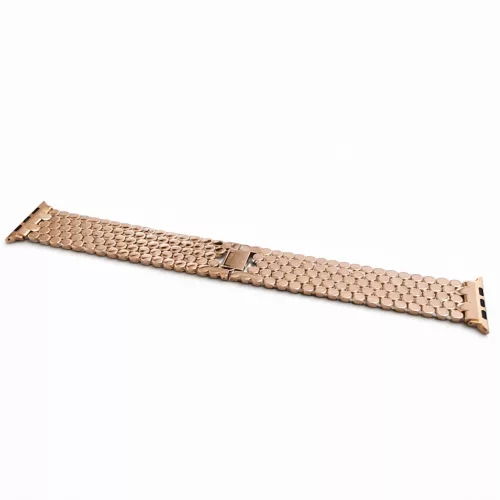 Apple Watch Róma fém óraszíj /rose gold/ 44/45/46/49 mm