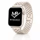 Apple Watch Róma fém óraszíj /starlight/ 44/45/46/49 mm