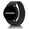 MYBANDZ Milánói mágneses fém óraszíj / fekete / 20mm