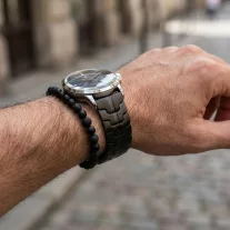 Mybandz Space fém óraszíj /fekete/ 20 mm