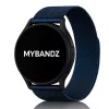 MYBANDZ Milánói mágneses fém óraszíj / sötétkék / 20mm