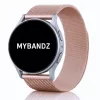 MYBANDZ Milánói mágneses fém óraszíj / pink-arany / 20mm