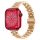 Apple Watch "Pearlmaster" láncszemes vékony fém óraszíj-rosegold / 38/40 és 41 mm