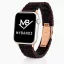 Apple Watch Marble kerámia óraszíj-sötétbarna márvány/  42/44/45/49
