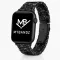 Apple Watch Marble kerámia óraszíj-fekete-fehér márvány/  42/44/45/49