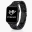 Apple Watch Marble kerámia óraszíj-fekete-fehér márvány/  42/44/45/49