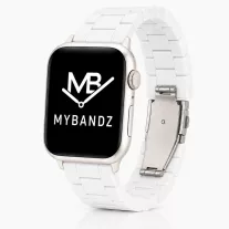 Apple Watch Marble kerámia óraszíj-fehér/ 42/44/45/49