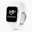 Apple Watch Marble kerámia óraszíj-fehér/ 42/44/45/49